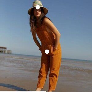 Sideline UK Mustard Overalls sz M